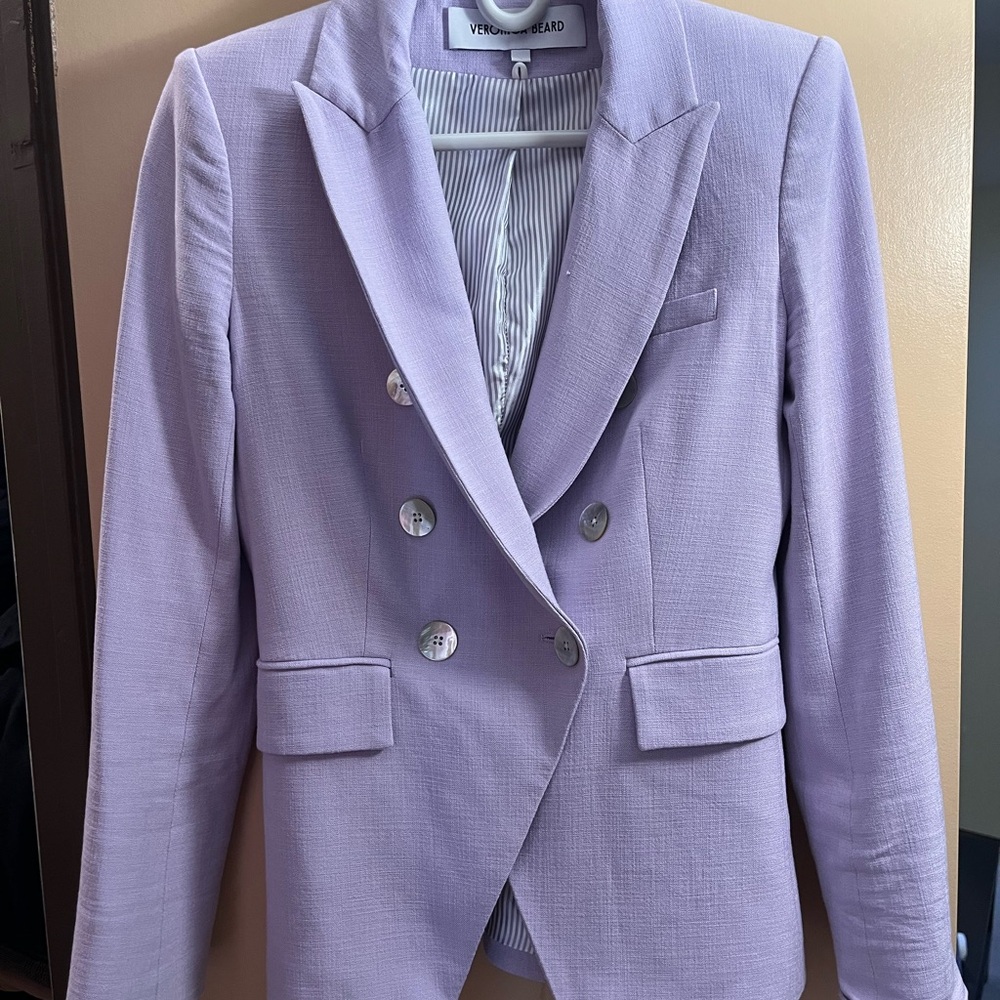 Veronica Beard miller Blazer lilac size 4